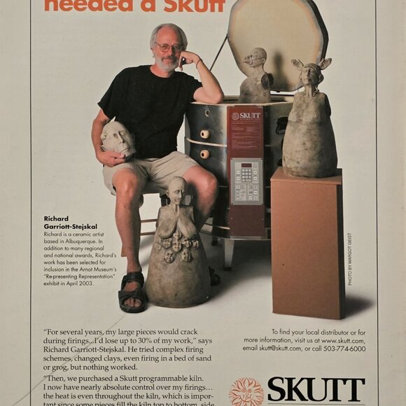 Ceramics Monthly Magazine December 2002 Volume 50 Number 10 Featuring Karen Shap - Picture 4 of 7